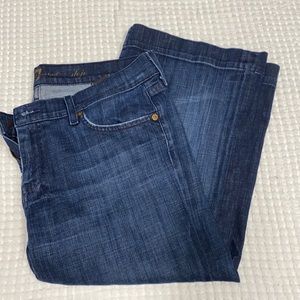 Jean capris shorts